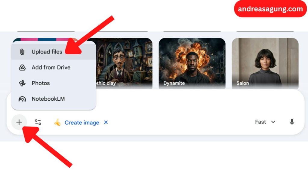 Cara Upload File pada Gemini AI