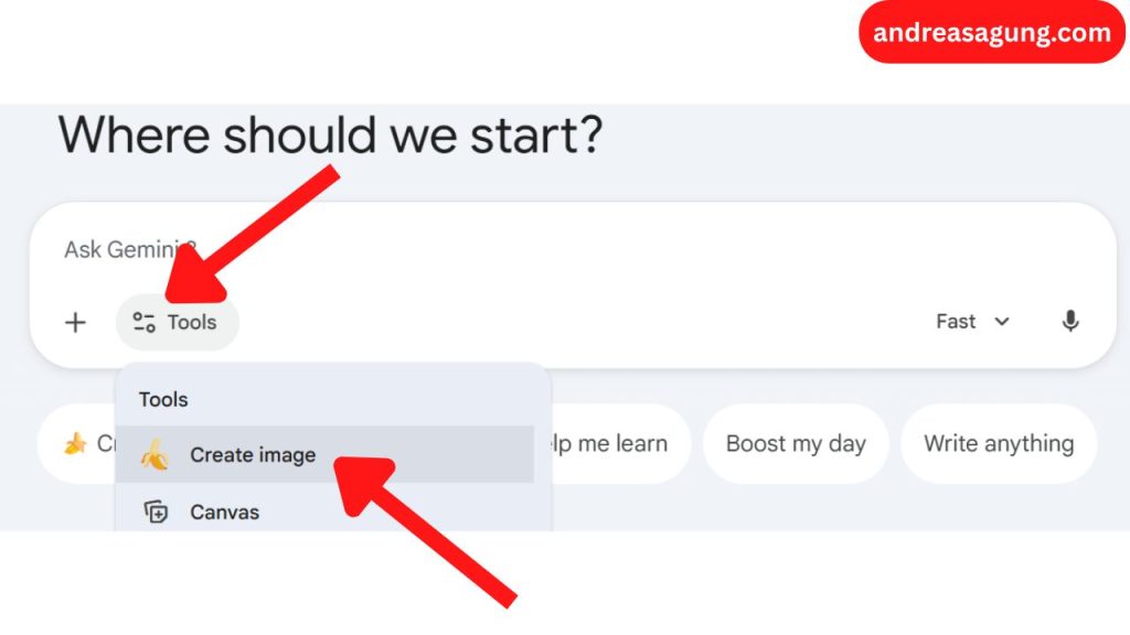 Cara Membuat Gambar pada Gemini AI dengan Nano Banana