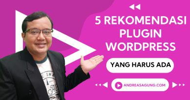 Rekomendasi 5 Plugin Wordpress yang Harus diinstall di Website