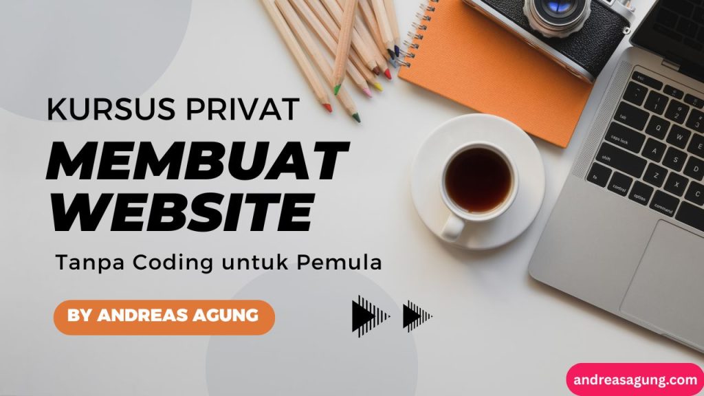 Kursus Privat Membuat Website dan Landing Page Tanpa Coding untuk Pemula
