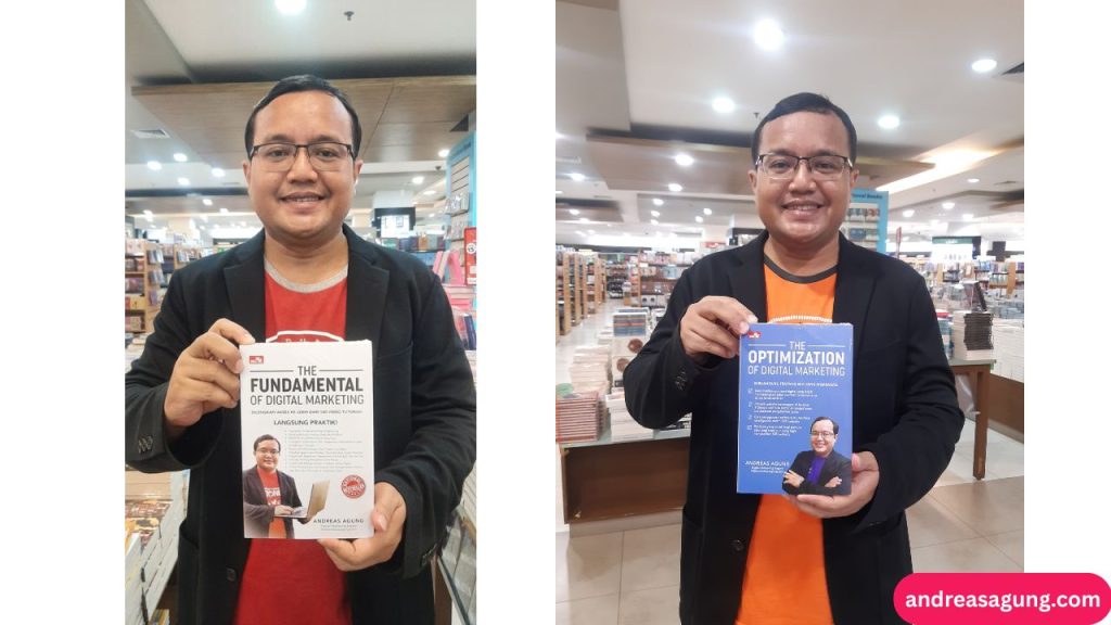 Penulis Buku Digital Marketing National Best Seller Andreas Agung