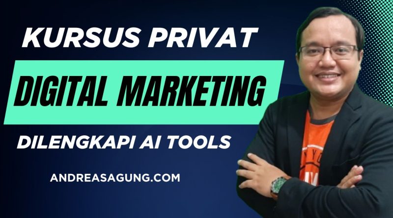 Les Privat Digital Marketing Harga Terjangkau Bagi Pemula, Dilengkapi AI Tools
