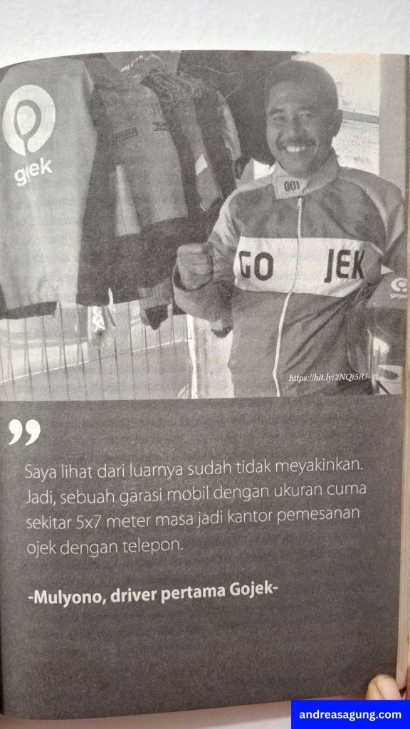 Mulyono driver pertama Gojek, sang mitra Gojek nomor 1