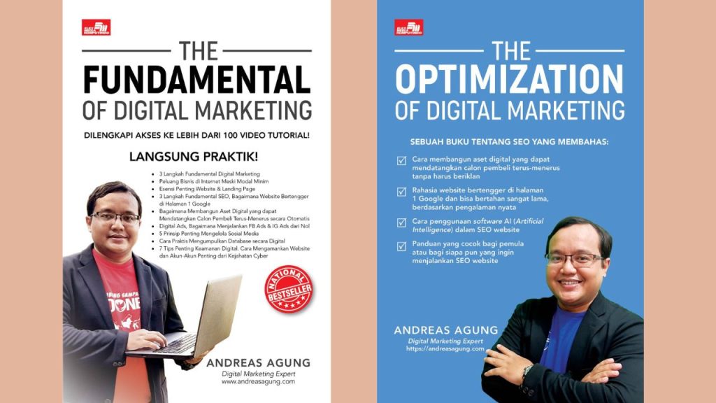 Buku Digital Marketing dan SEO karya Andreas Agung