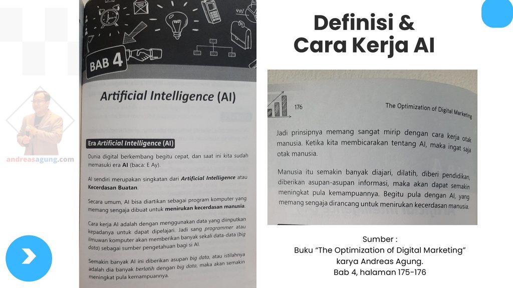 Pengertian dan Cara Kerja AI di Buku The Optimization of Digital Marketing