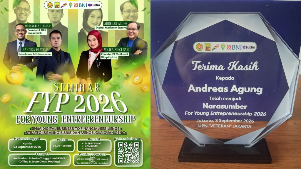 Seminar Digital Marketing, Bisnis Online, Kewirausahaan di Kampus UPN Veteran Jakarta