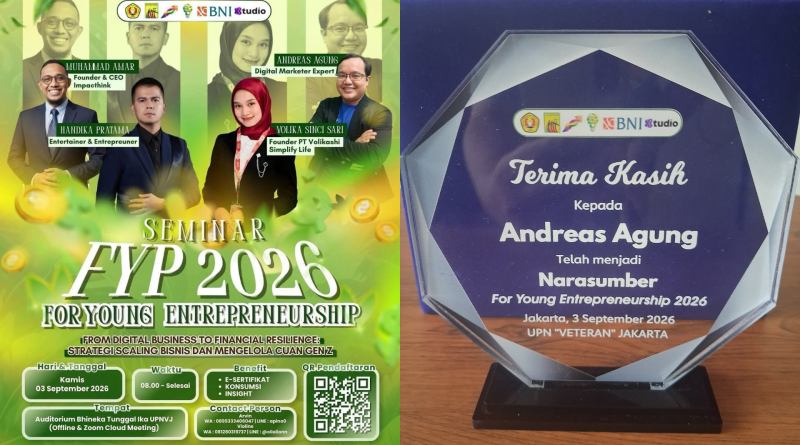 Seminar Digital Marketing, Bisnis Online, Kewirausahaan di Kampus UPN Veteran Jakarta